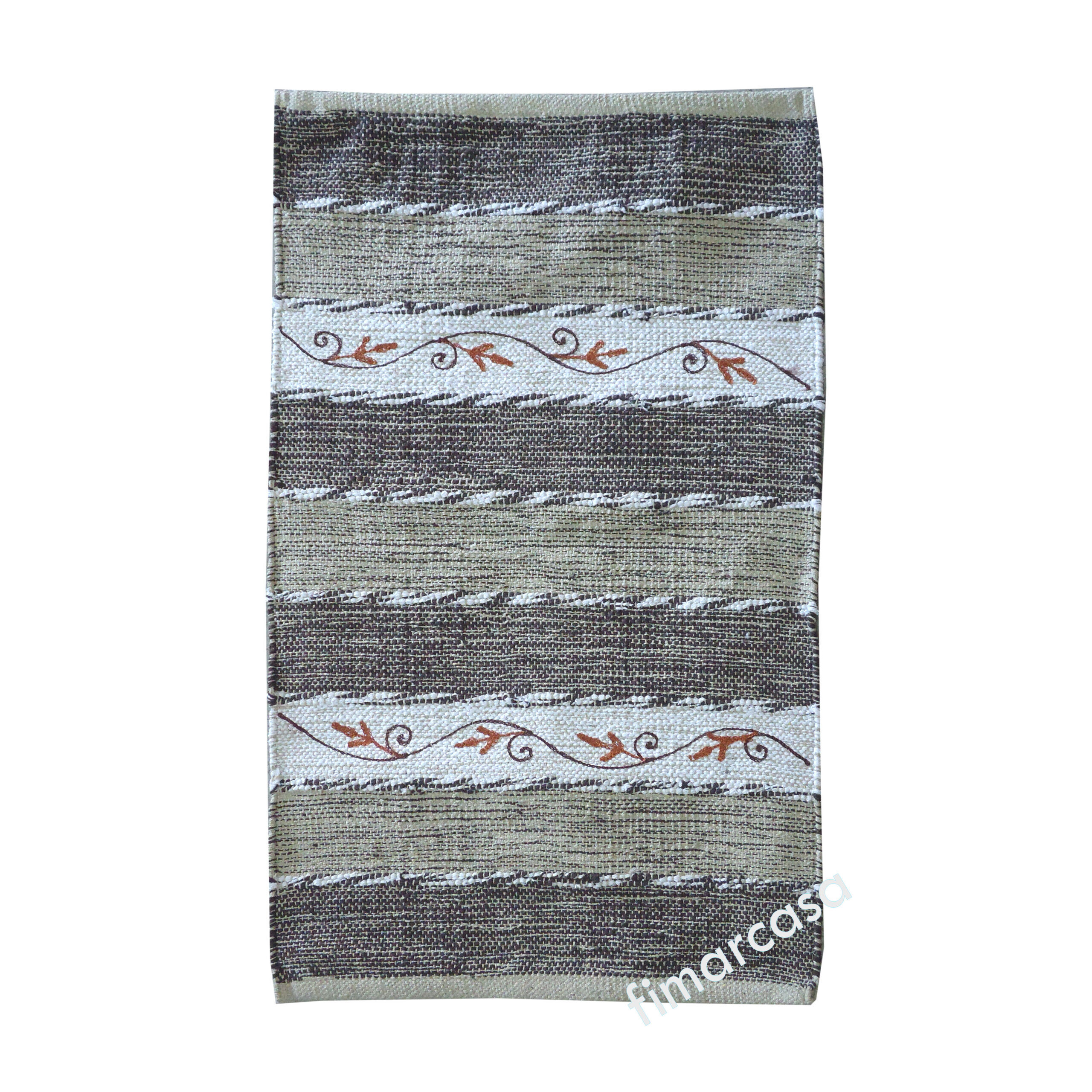 Tappeto Zante in Cotone con Ricamo - immagine 2
