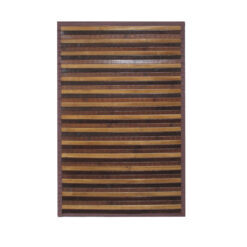 tappeto bamboo marrone