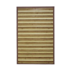 tappeto bamboo panna