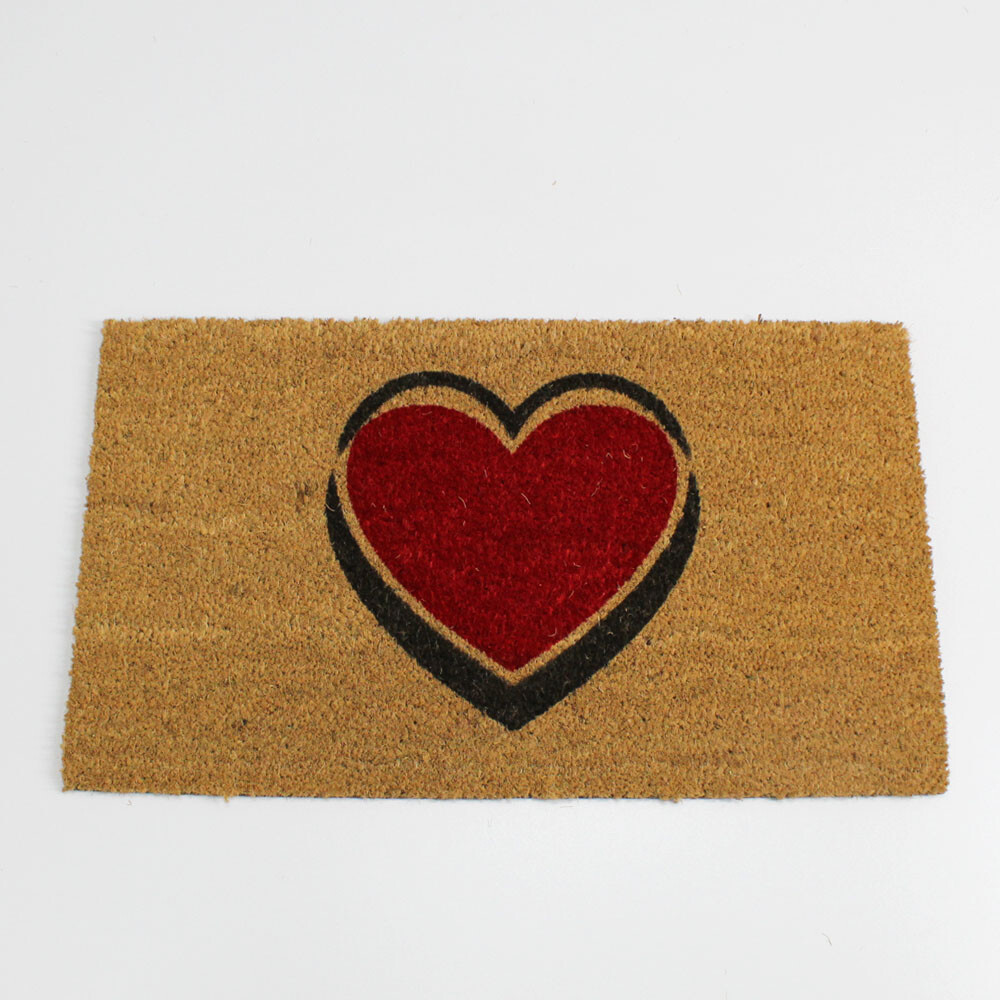 Zerbino Cocco 40 x 70 cm Cuore