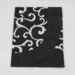 Tovaglia in Loneta Plastificata Arab Nero