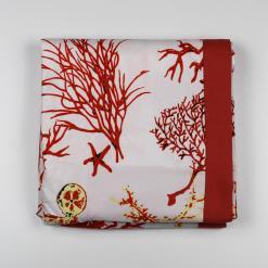 Telo-lettino-microfibra-corallo-rosso