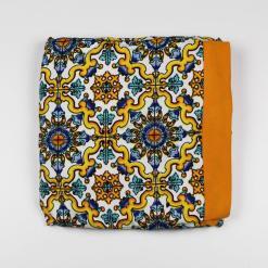 Telo-lettino-microfibra-maioliche-arancio