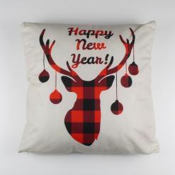 Kuscino Velluto Natale Stampato Var.7