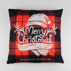 Kuscino Velluto Natale Stampato Var.8