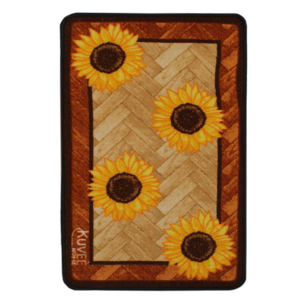 Tappeto Cucina Girasole Beige