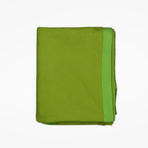 Telo Lettino con Tasche Verde