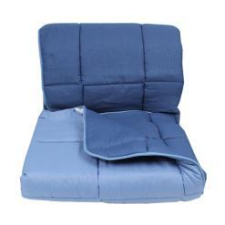 Trapunta Marzotto Double Face Blu