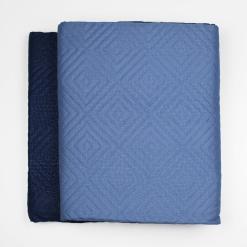 Copriletto-trapuntato-stone-blu