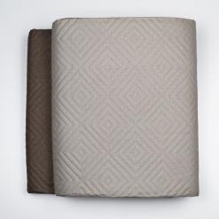 Copriletto-trapuntato-stone-marrone