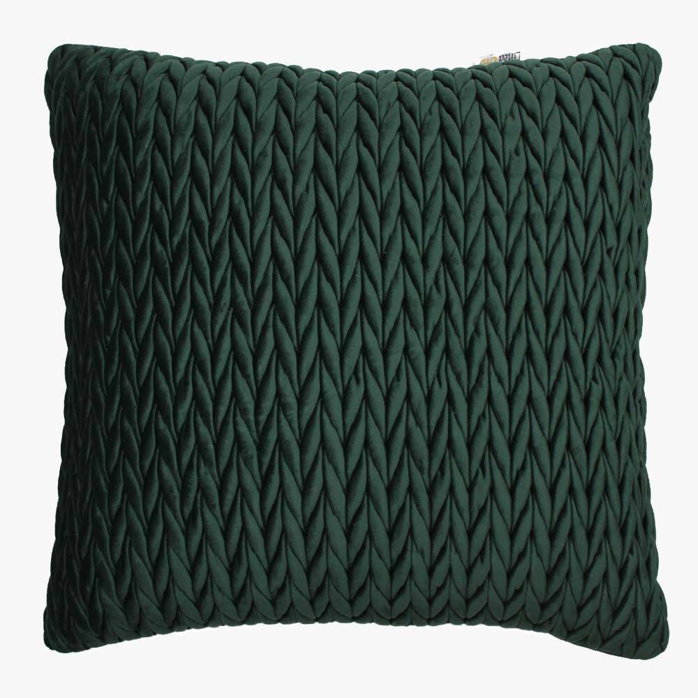 Cuscino-arredo-intreccio-verde