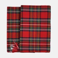 Tovaglia-Natale-tartan-con-nappe-v