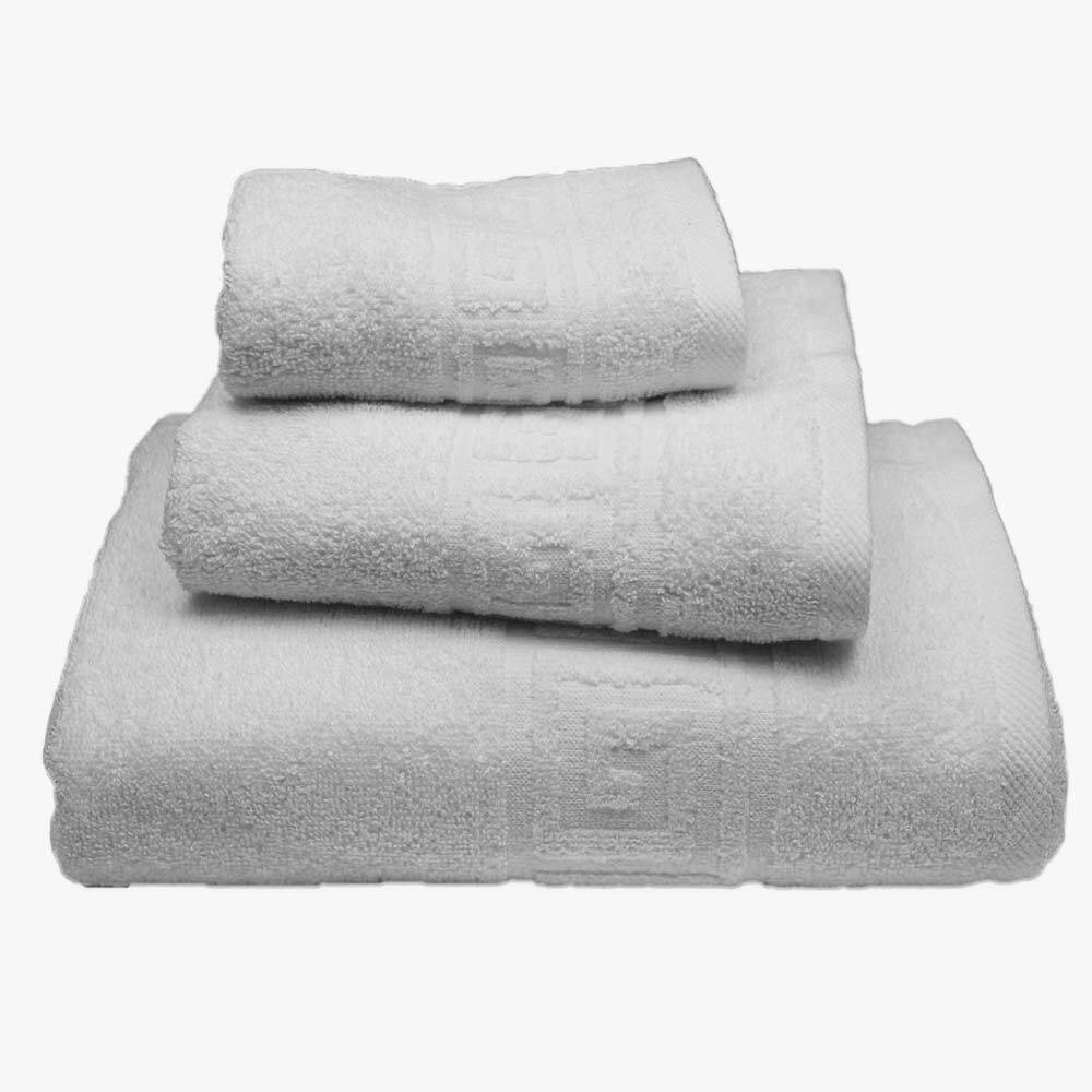 Set-3-Pezzi-Asciugamano-Greca-Bianco