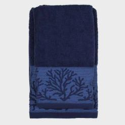 Asciugamano-viso-ospite-Ariel-blu