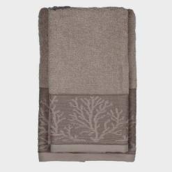 Asciugamano-viso-ospite-Ariel-tortora