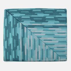 Completo-letto-matrimoniale-brick-cotone-verde