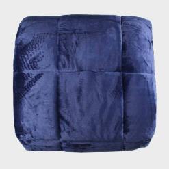 Trapunta-flannel-blu