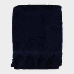 Telo-mare-con-frange-blu