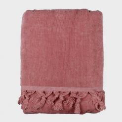 Telo-mare-con-frange-rosa