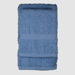 Set-asciugamano-twist-celeste