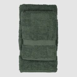 Set-asciugamano-twist-verde