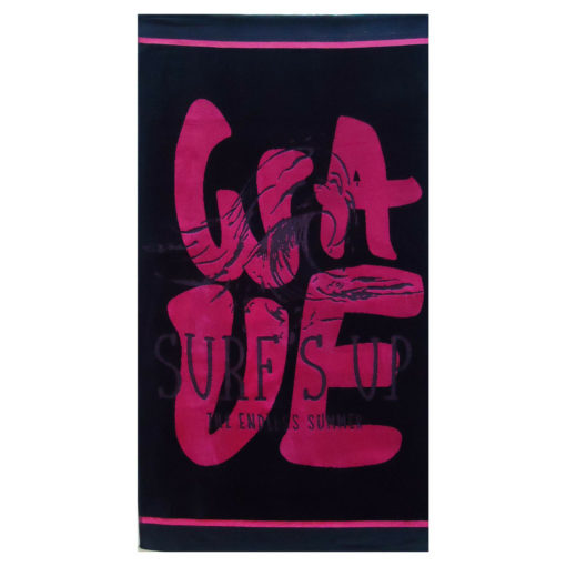 Telo Mare in Spugna Cotone dis. SURF'S UP - immagine 5