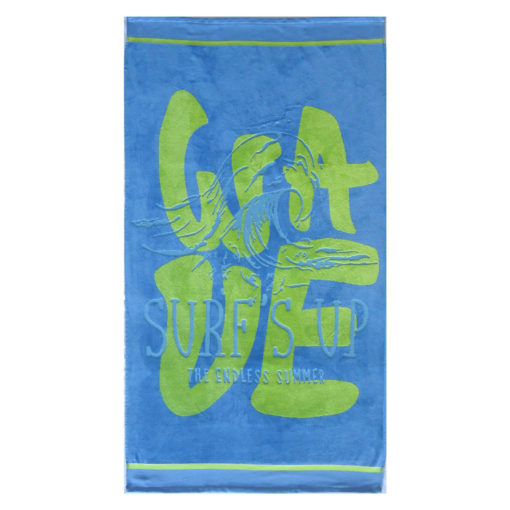 Telo Mare in Spugna Cotone dis. SURF'S UP - immagine 3