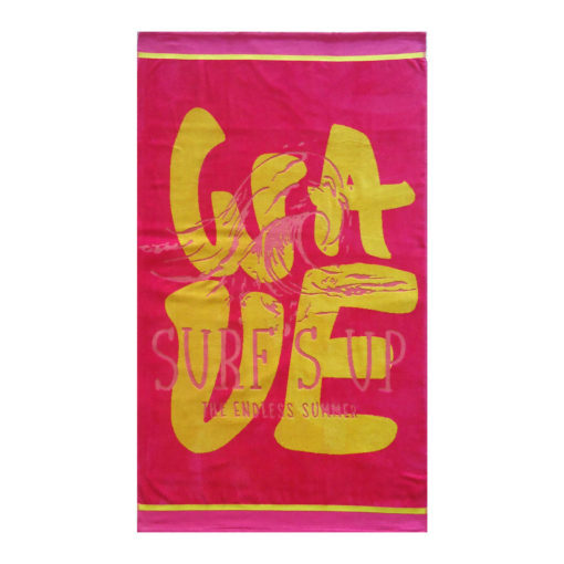 Telo Mare in Spugna Cotone dis. SURF'S UP - immagine 2